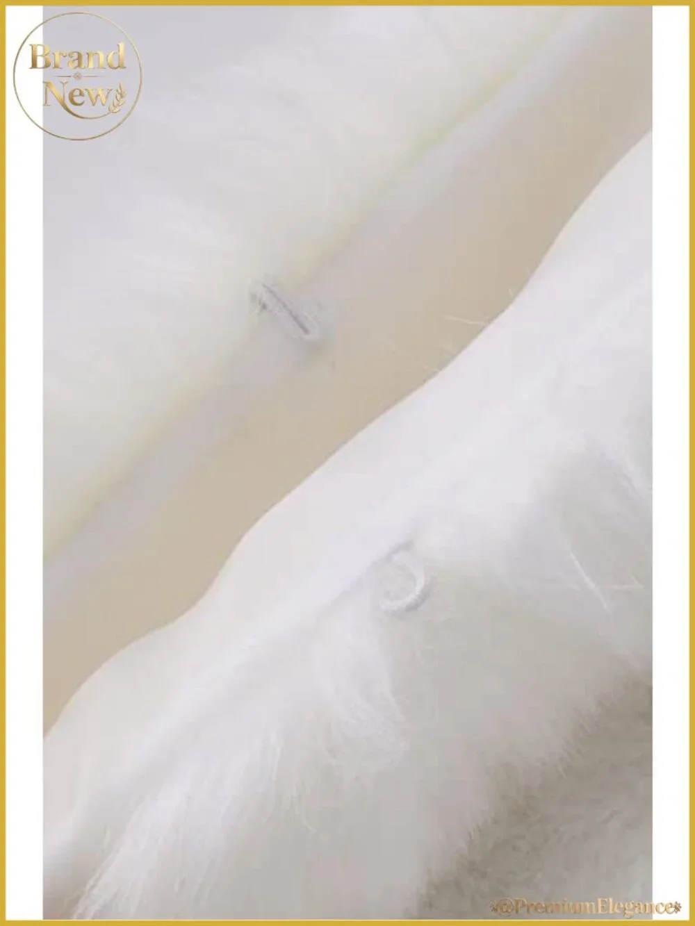 Faux Fur Shawl Wrap Cape for Winter Coat Collar Scarf